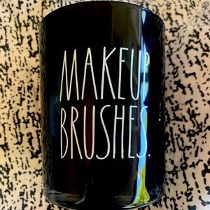 RAE Dunn MAKE UP BRUSHES cup NEW